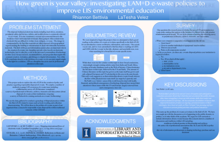 Poster for ALISE 2016